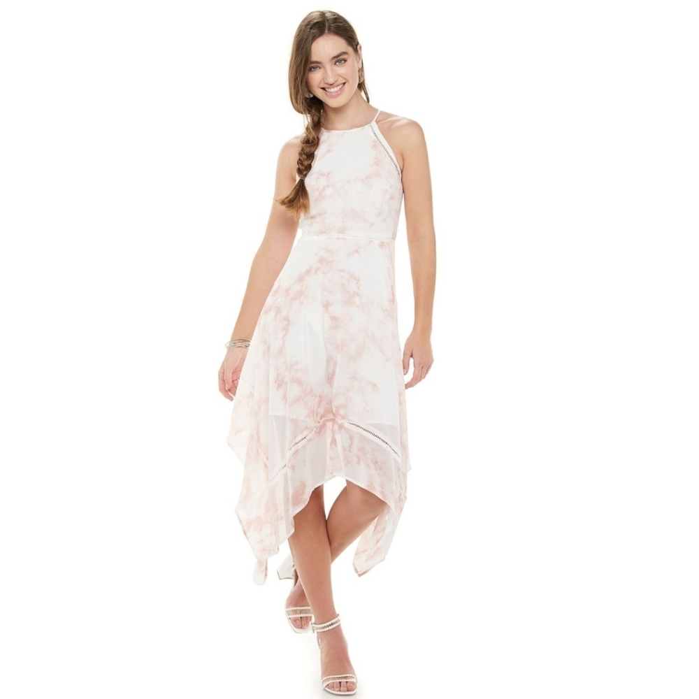 Candie's Tye Dye Print Flowy Dress, XXL (Juniors)